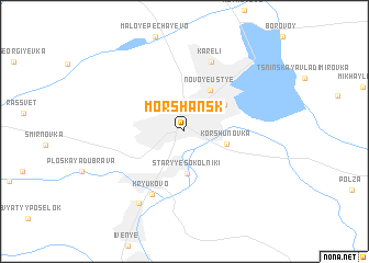 map of Morshansk