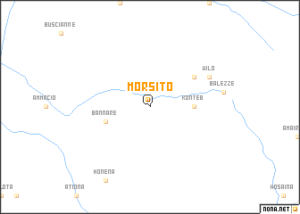 map of Morsito