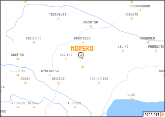 map of Morsko