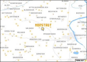 map of Mörstadt