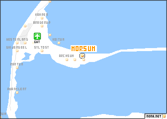 map of Morsum