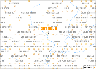 map of Mortágua