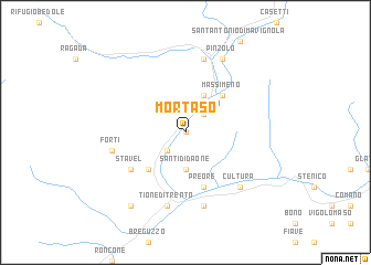 map of Mortaso