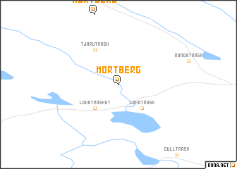 map of Mörtberg