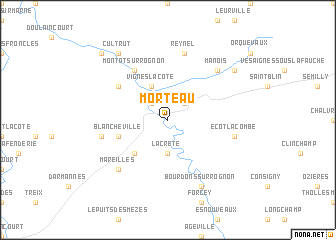 map of Morteau