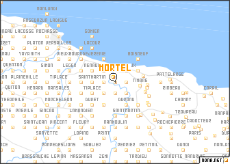 map of Mortel