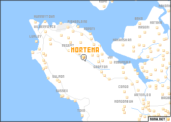 map of Mortema