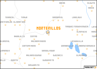 map of Morterillos