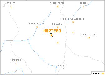 map of Mortero
