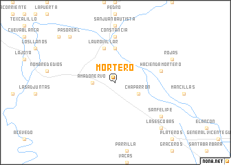 map of Mortero