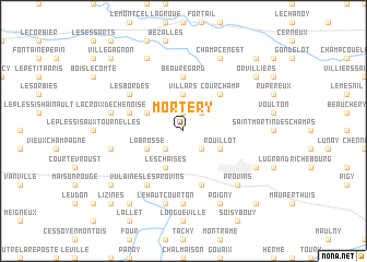 map of Mortery