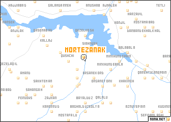 map of Morteẕá Nak