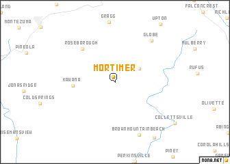map of Mortimer
