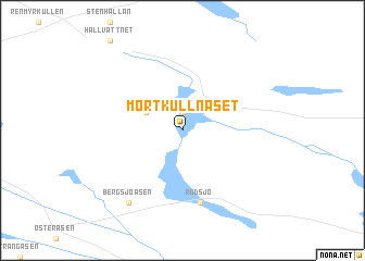 map of Mörtkullnäset