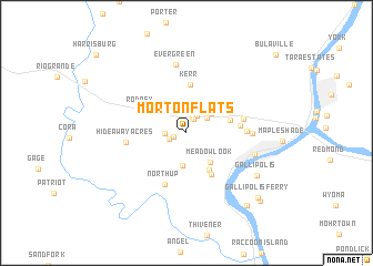 map of Morton Flats