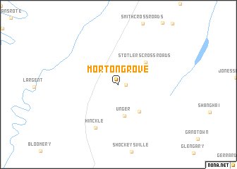 map of Morton Grove