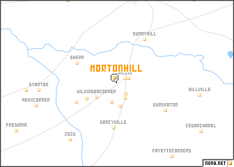 map of Morton Hill