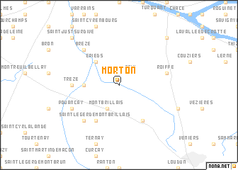 map of Morton