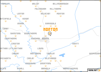 map of Morton