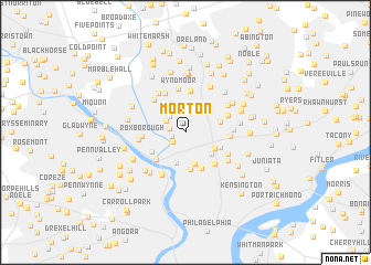 map of Morton