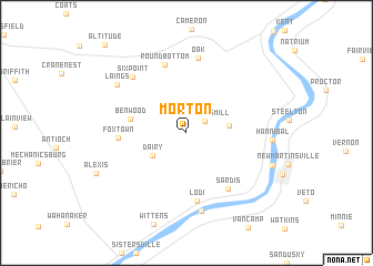 map of Morton