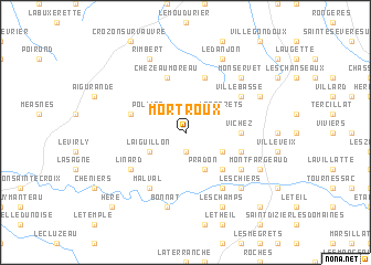 map of Mortroux