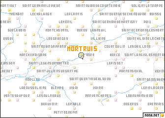 map of Mortruis