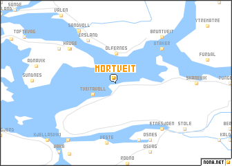 map of Mortveit