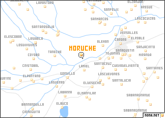 map of Moruché