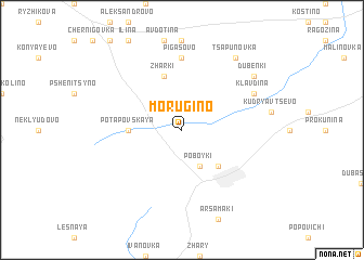 map of Morugino