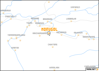 map of Mŏru-gol