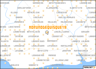 map of Moruno de Quisqueya