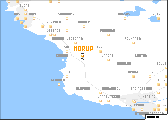 map of Morup