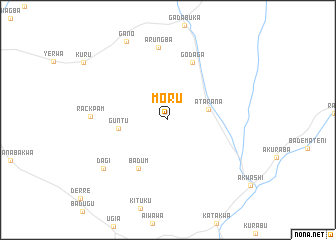 map of Moru