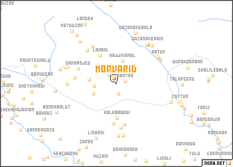 map of Morvārīd