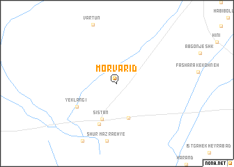 map of Morvārīd