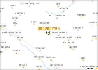 map of Morvārīyeh