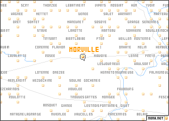 map of Morville