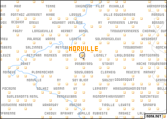 map of Morville