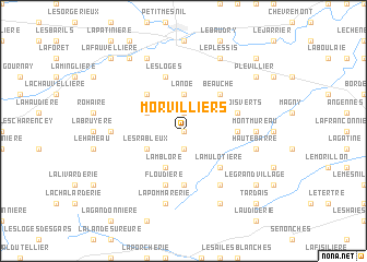 map of Morvilliers