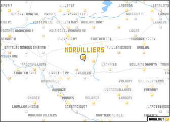 map of Morvilliers