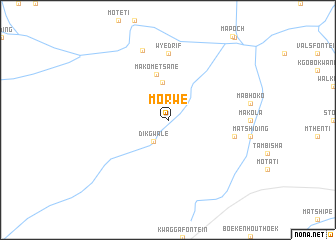 map of Morwe