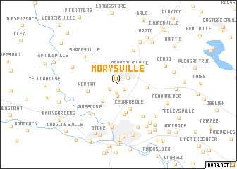 map of Morysville