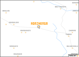 map of Morzhenga