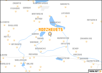 map of Morzhevets