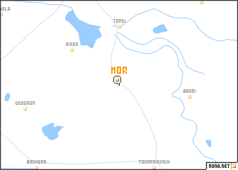 map of Mor