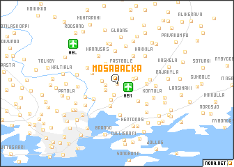 map of Mosabacka