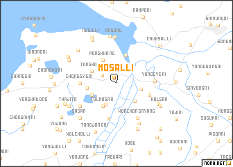 map of Mosal-li