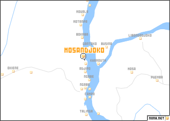 map of Mosandjoko