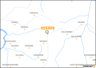 map of Mosapo